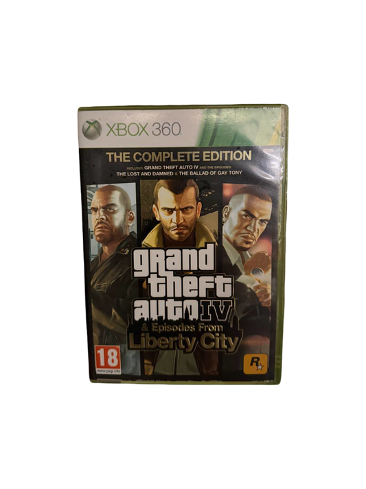 GTA IV Complete Edition Xbox 360 PAL CIB