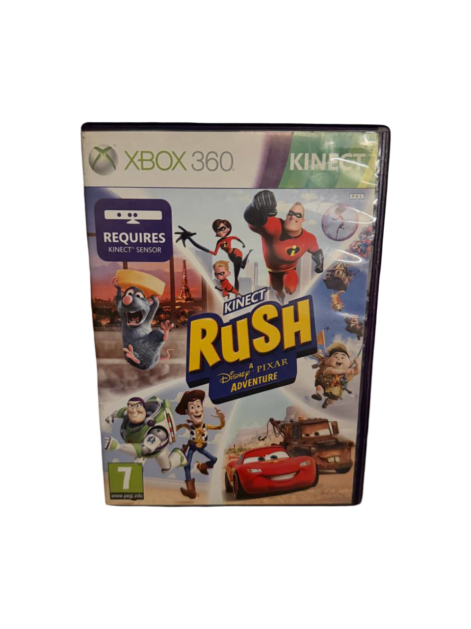 Kinect Rush A Disney Pixar Adventure Xbox 360 PAL Without Manual