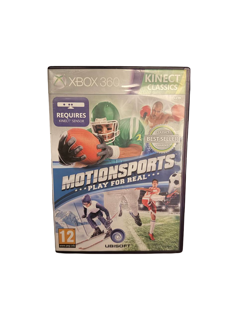 MotionSports Play For Real Xbox 360 - Front Cover