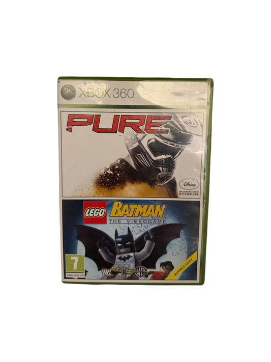 Pure and LEGO Batman Double Pack Xbox 360 PAL CIB