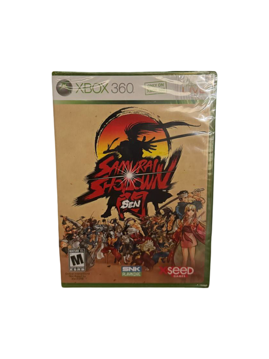 Samurai Shodown Sen Xbox 360 NTSC Sealed