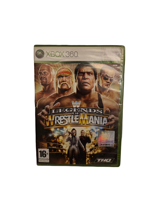 WWE Legends of WrestleMania Xbox 360 PAL CIB