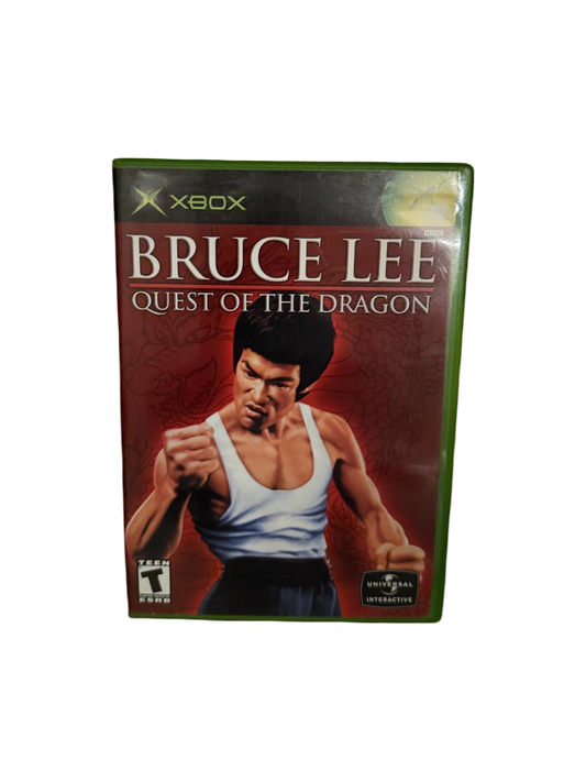 Bruce Lee Quest of the Dragon Xbox NTSC CIB