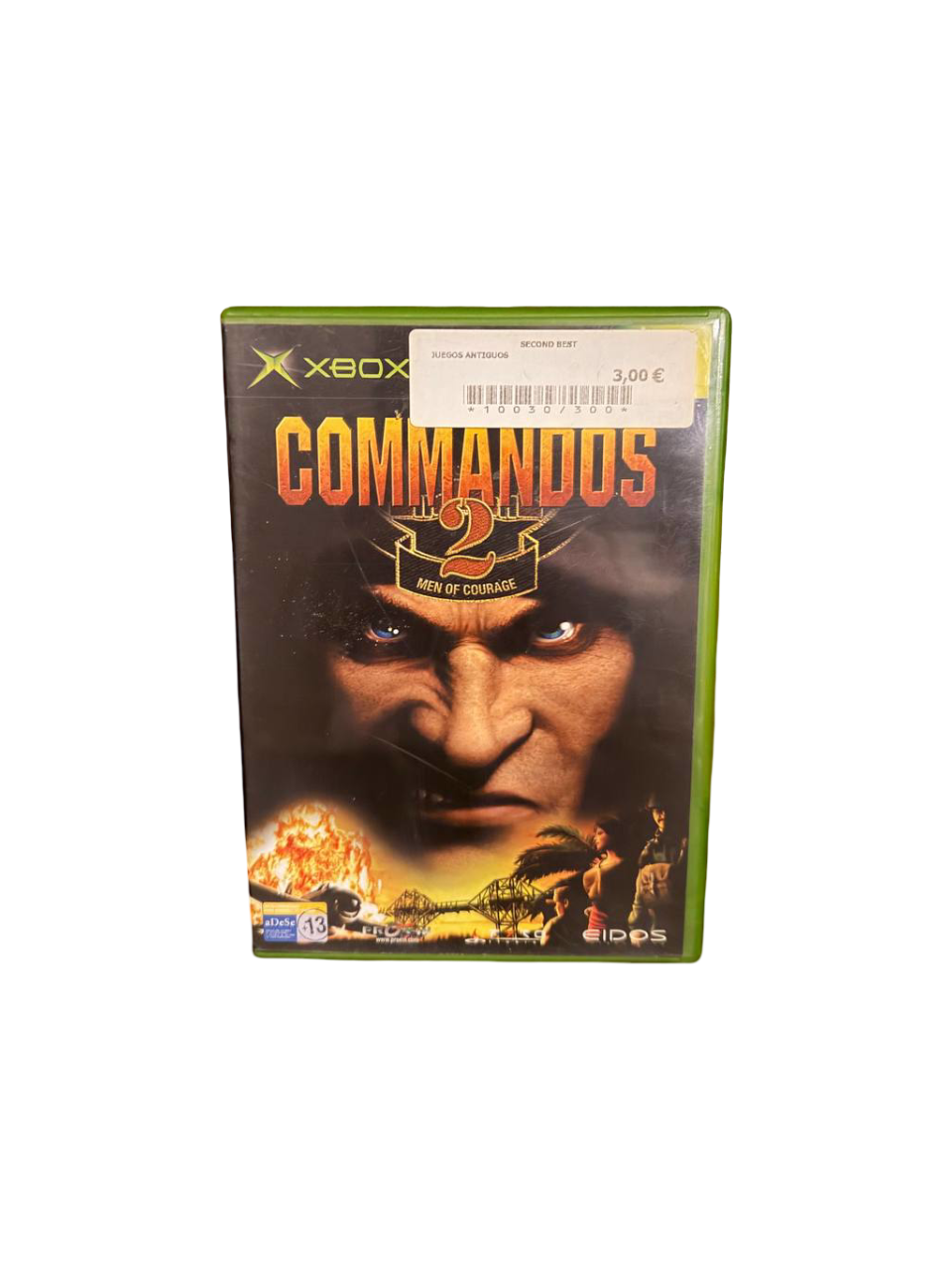 Commandos 2 Men of Courage Xbox PAL CIB