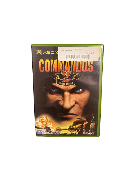 Commandos 2 Men of Courage Xbox PAL CIB