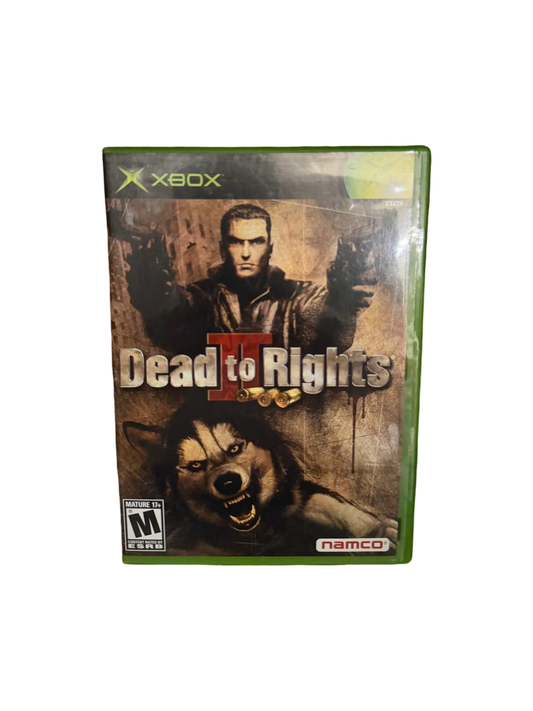 Dead to Rights II Xbox NTSC CIB