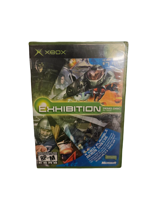 Xbox Exhibition Demo Disc 9 Playable Demos NTSC Sealed