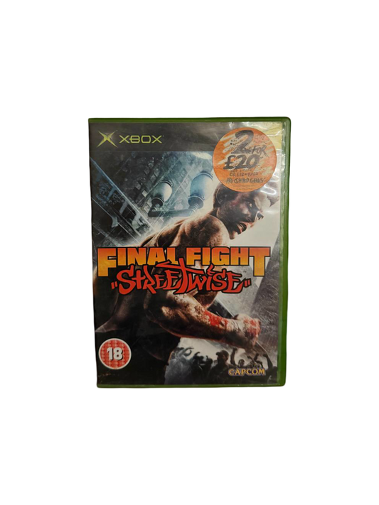 Final Fight Streetwise Xbox PAL CIB