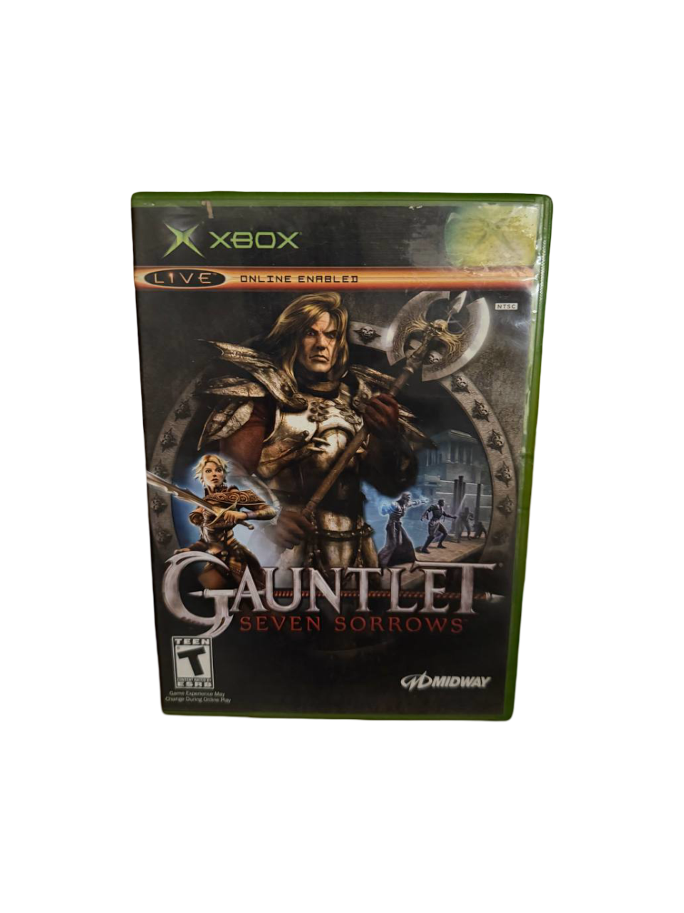 Gauntlet Seven Sorrows Xbox NTSC CIB