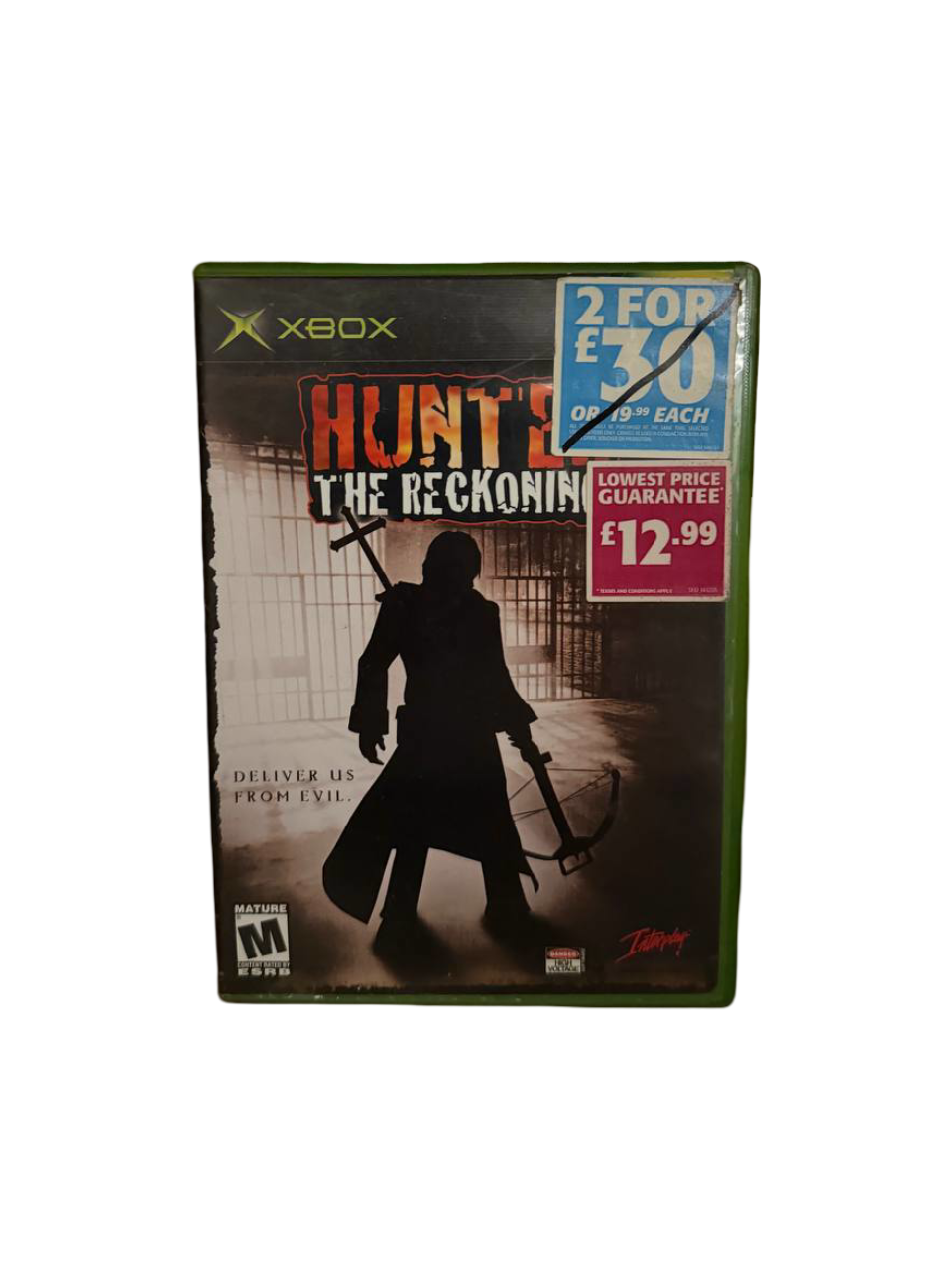 Hunter The Reckoning Xbox NTSC Without Manual