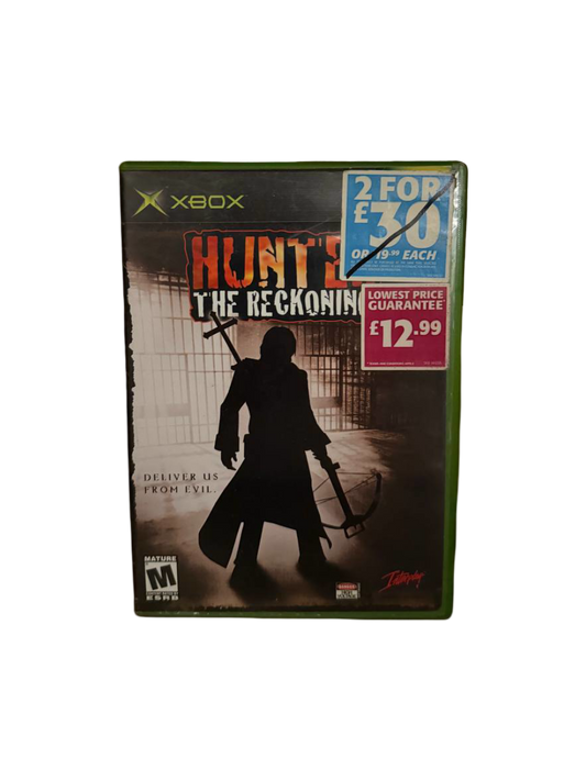 Hunter The Reckoning Xbox NTSC Without Manual