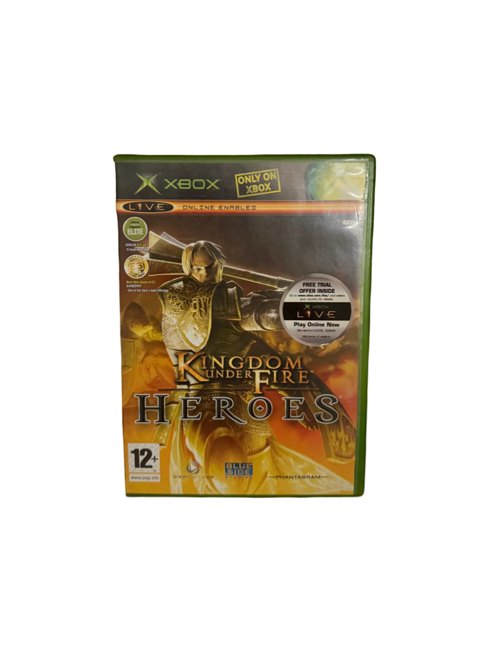 Kingdom Under Fire Heroes Xbox PAL CIB