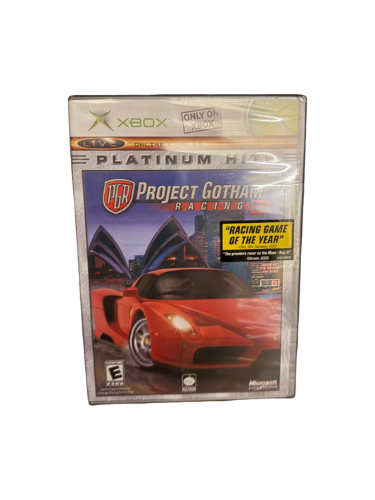 Project Gotham Racing 2 Platinum Hits Xbox NTSC Sealed