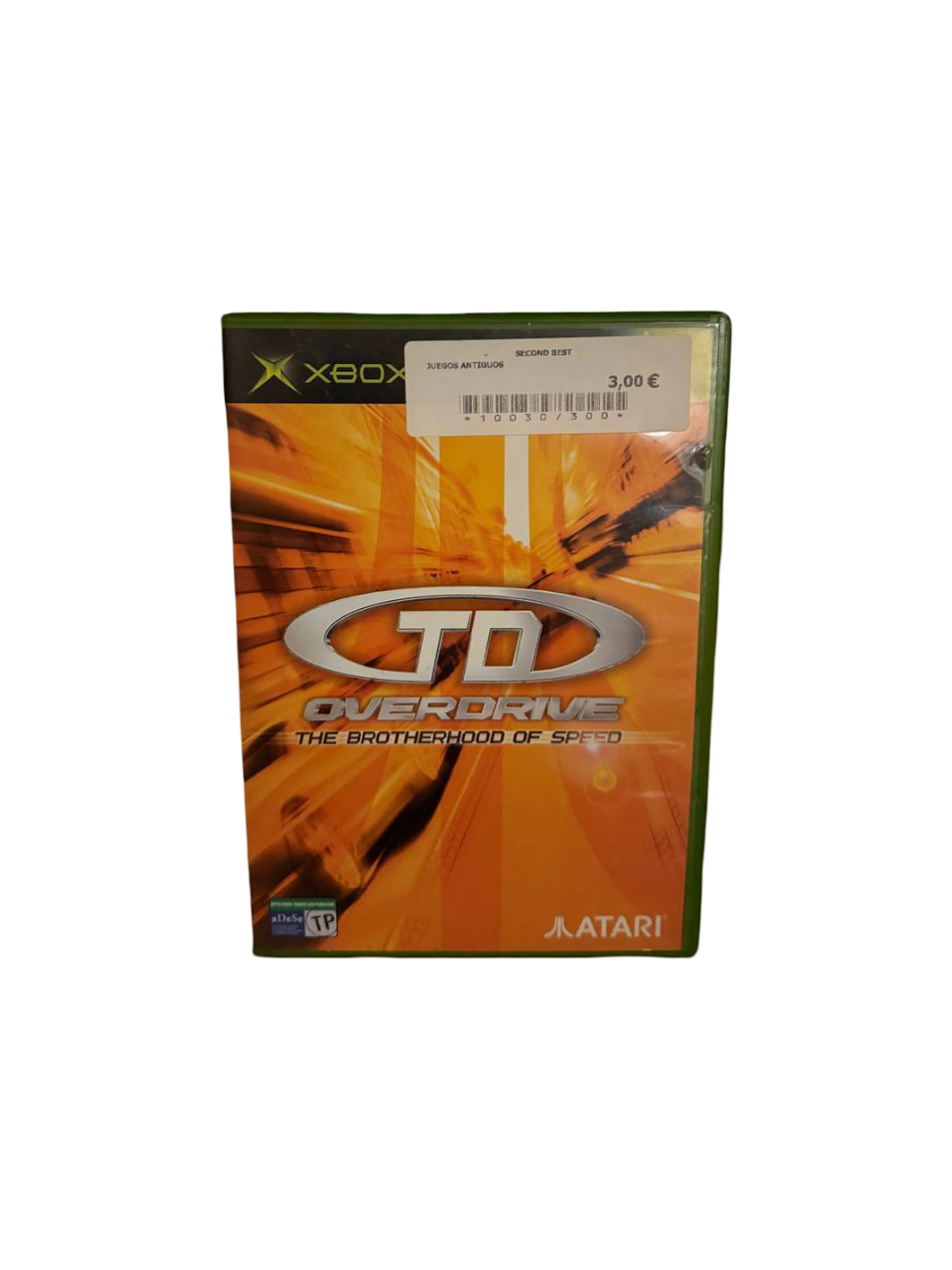 TD Overdrive The Brotherhood of Speed Xbox PAL CIB