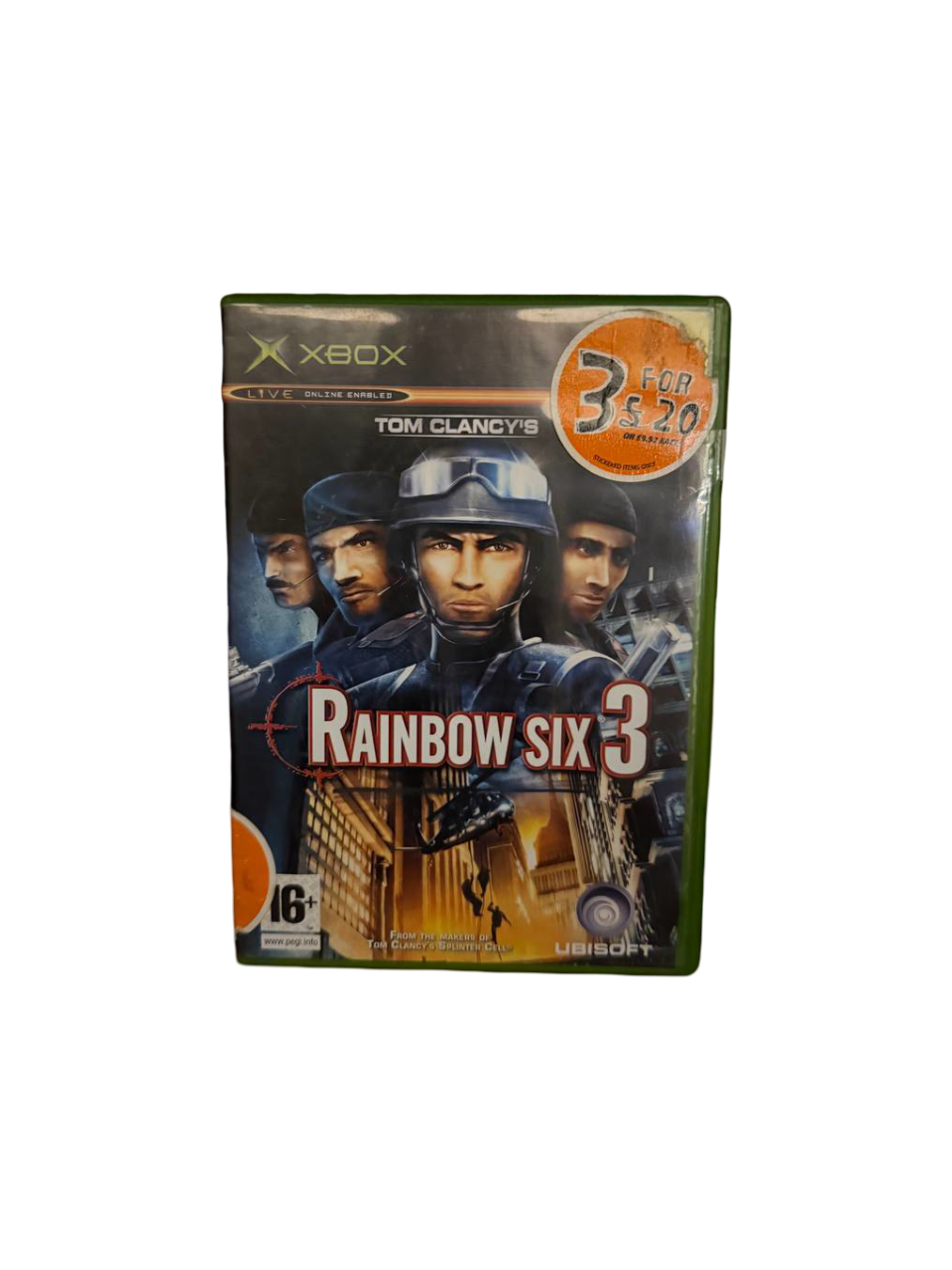 Rainbow Six 3 Xbox PAL CIB