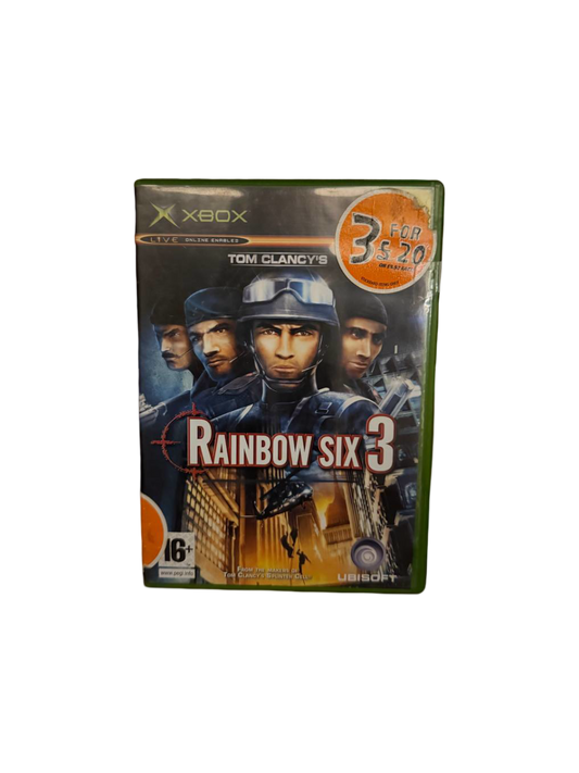 Rainbow Six 3 Xbox PAL CIB