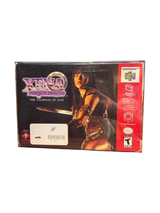 Xena Warrior Princess Talisman of Fate Nintendo 64 CIB