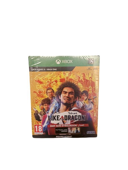 Yakuza: Like a Dragon - Day Ichi Steelbook Edition [Sealed] - Xbox Series X - PAL